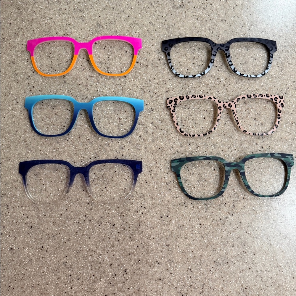 Pair Eyewear Toppers for Murphy style - Multi Color Pack